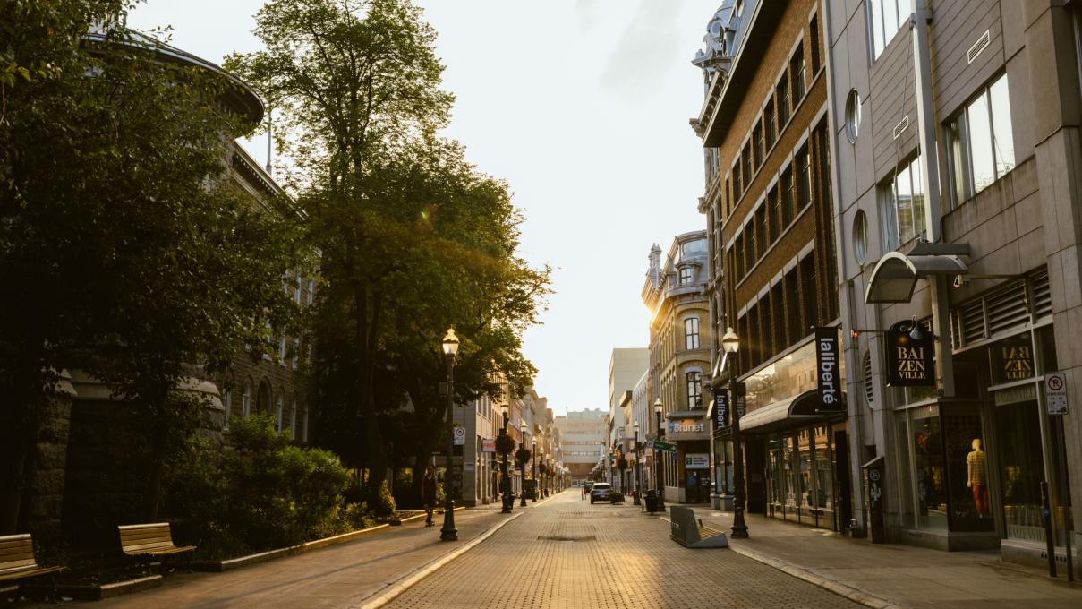 Rue Saint-Joseph dans le quartier Saint-Roch