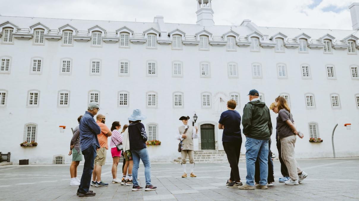 Tour guidé à pied dans le Vieux-Québec