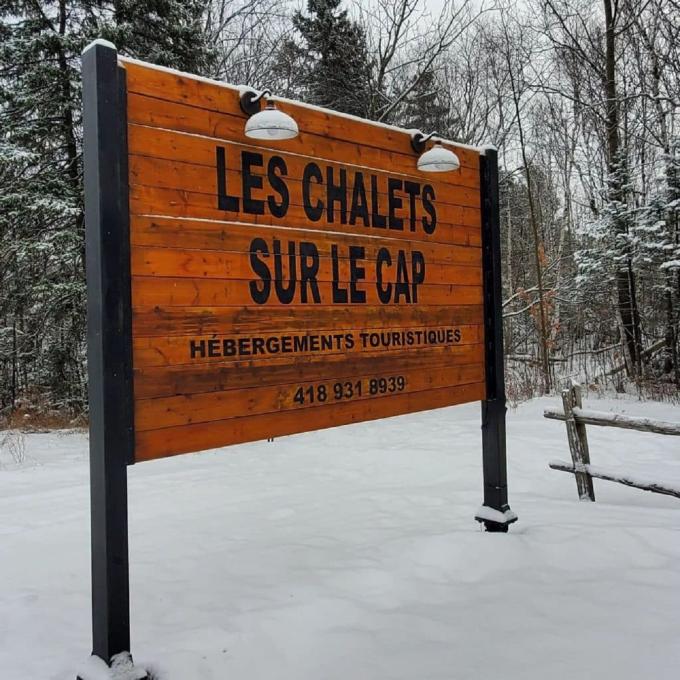 Les Chalets sur le Cap - Enseigne