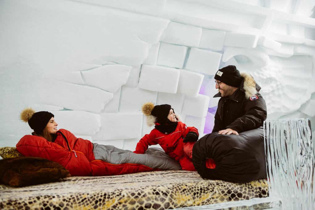 Hôtel de Glace - Nuitée famille