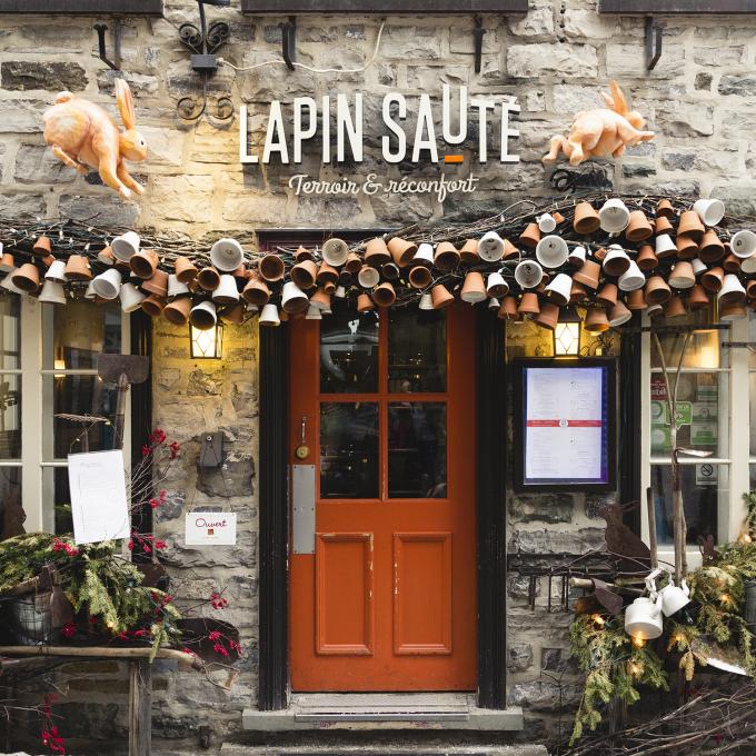 Le Lapin Sauté - Façade du restaurant