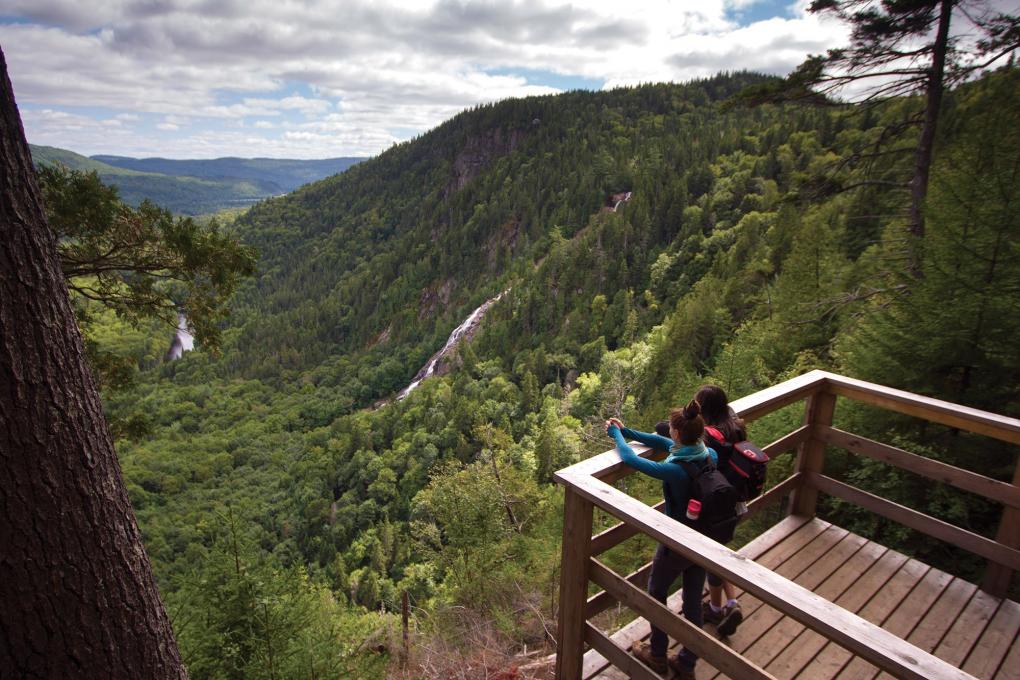 Vallée Bras-du-Nord - Point d'observation