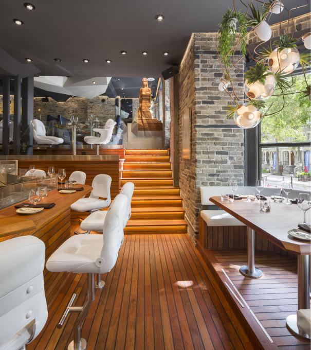 Hôtel Boutique Ophelia - Intérieur du restaurant