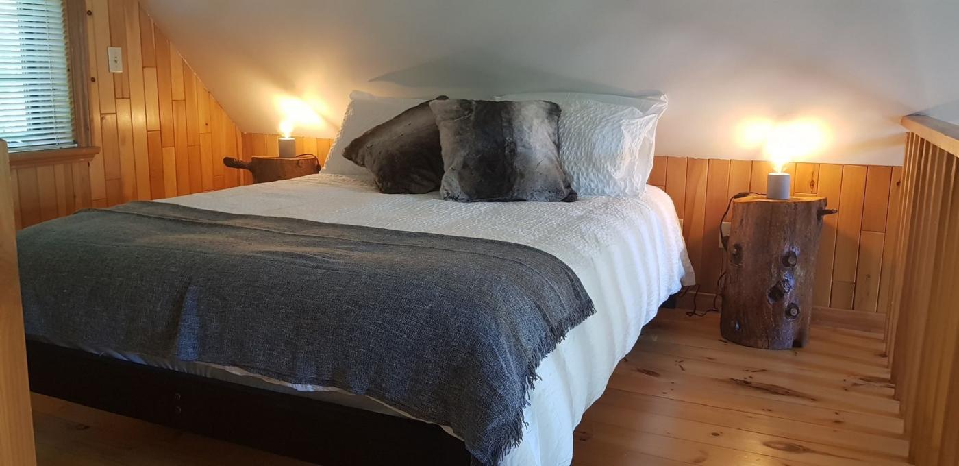 Les Chalets sur le Cap - Chambre chalet individuel (Grand lit)