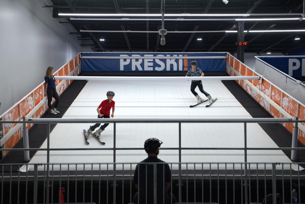 Préski - 2 skieurs