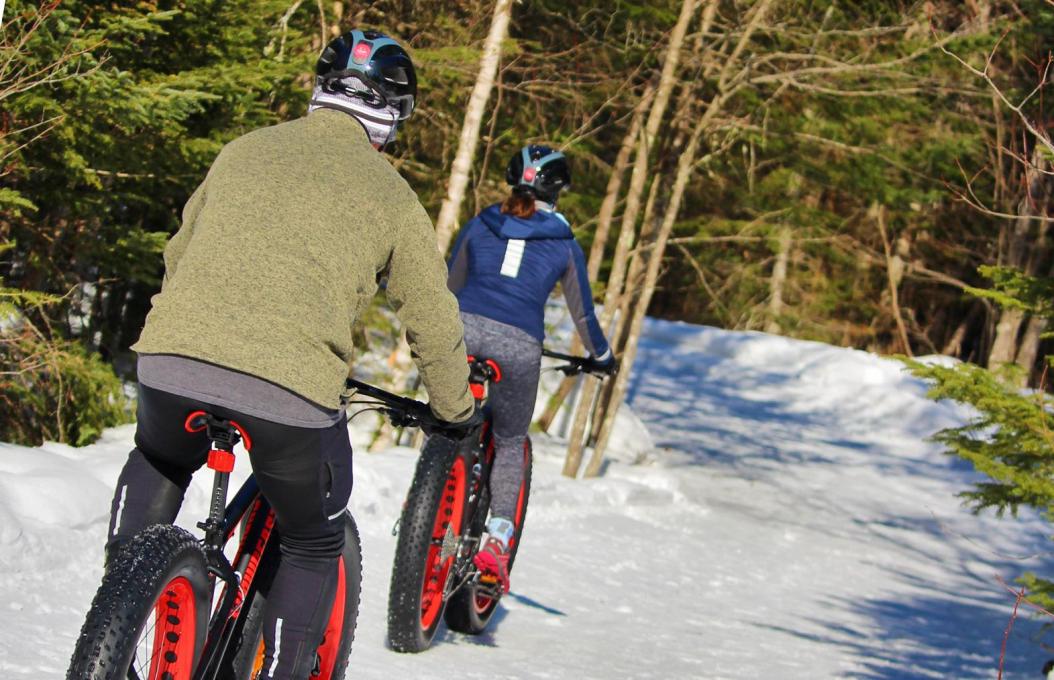 Au Chalet en Bois Rond - Sentier de fatbike