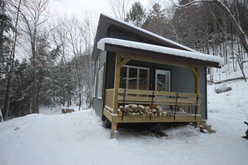 Parc naturel régional de Portneuf - refuge hiver