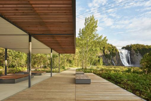 Parc de la Chute-Montmorency - aire de repos