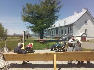 Le Centre d'initiation au patrimoine « La Grande Ferme » - Terrasse