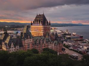 Fairmont Le Château Frontenac - vue sur le fleuve