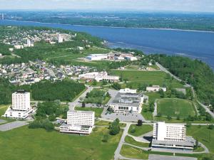Campus Notre-Dame-de-Foy - service des congrès - vue aérienne