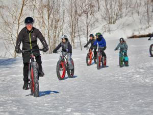 Au Chalet en Bois Rond - Randonnée en fatbike