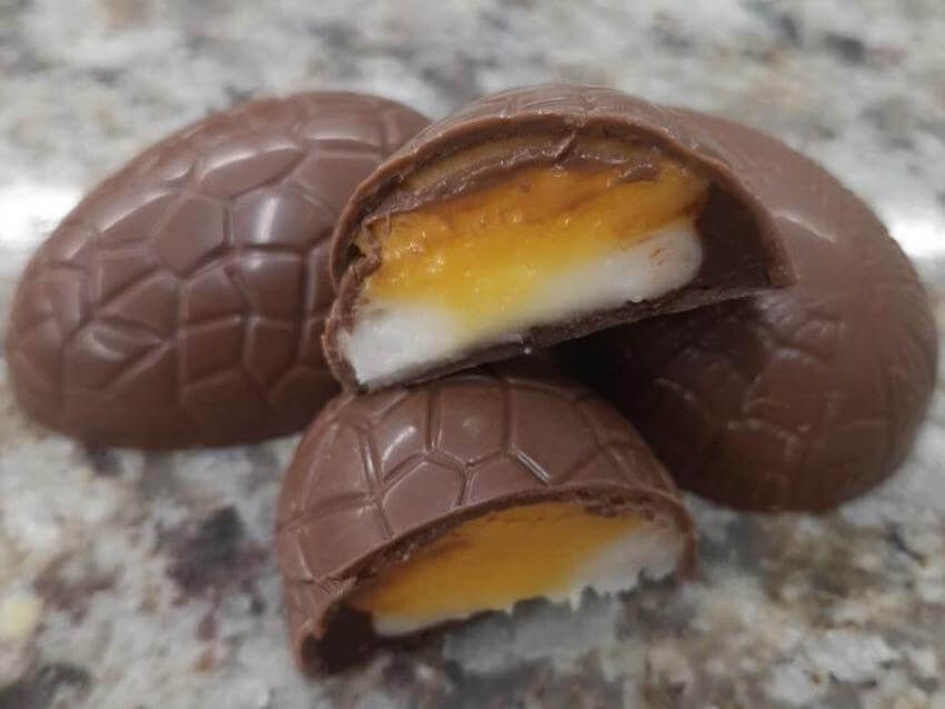 Oeufs de Pâques fondants de Campagne chocolatier