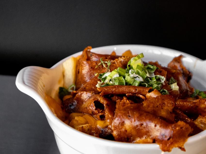 Poutine végane de La Korrigane