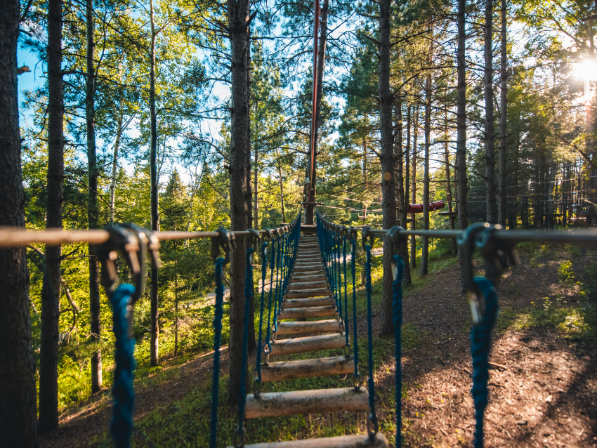 Parc aventure Cap-Jaseux
