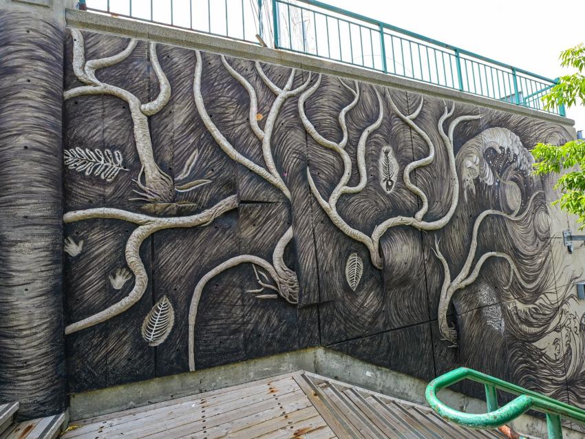 Murale Racines