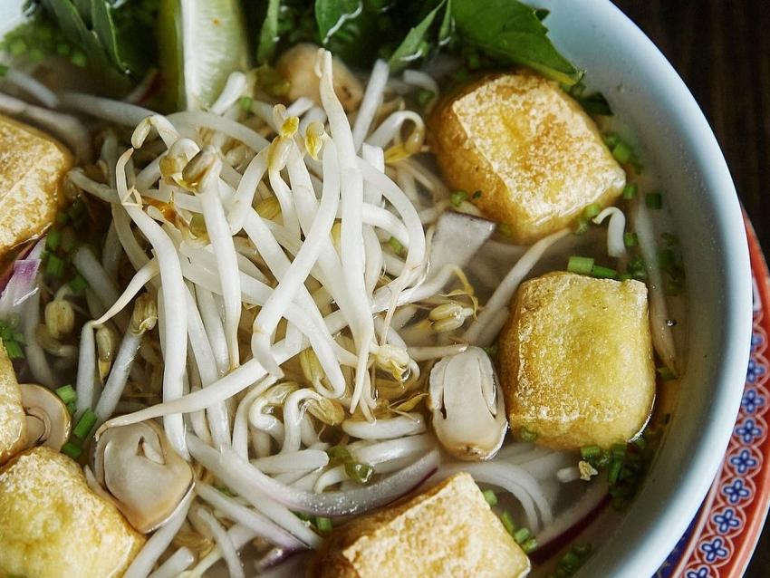 Plat végétalien de Chez Tao