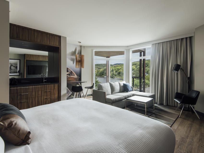 Entourage sur-le-Lac - chambre