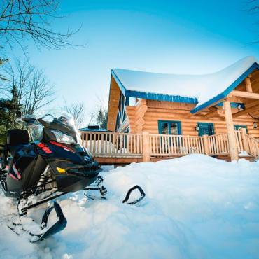 snowmobiling