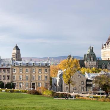 Old Québec in fall