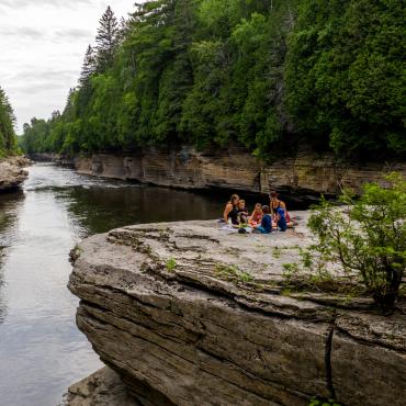 Pique-nique au Parc naturel régional de Portneuf